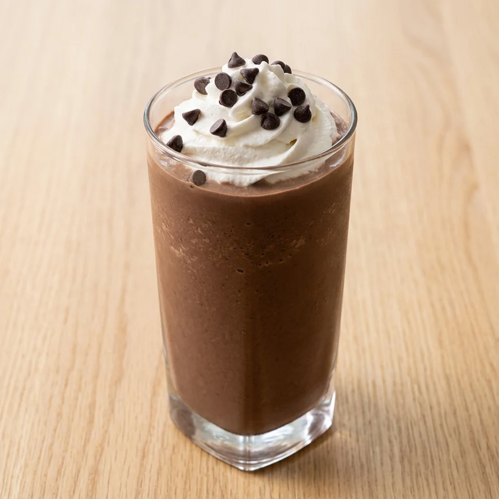 Vegan Chocolate Milkshakes