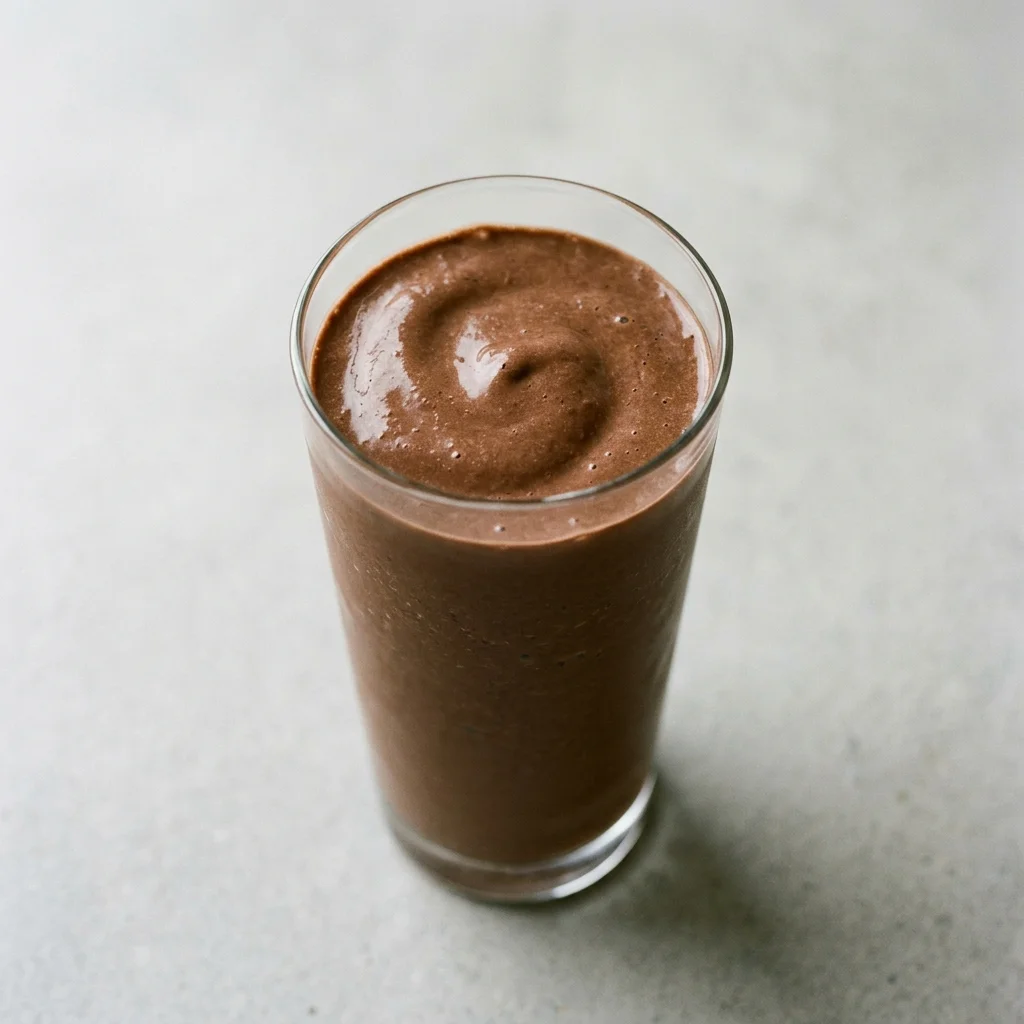 Vegan Chocolate Protein Smoothie