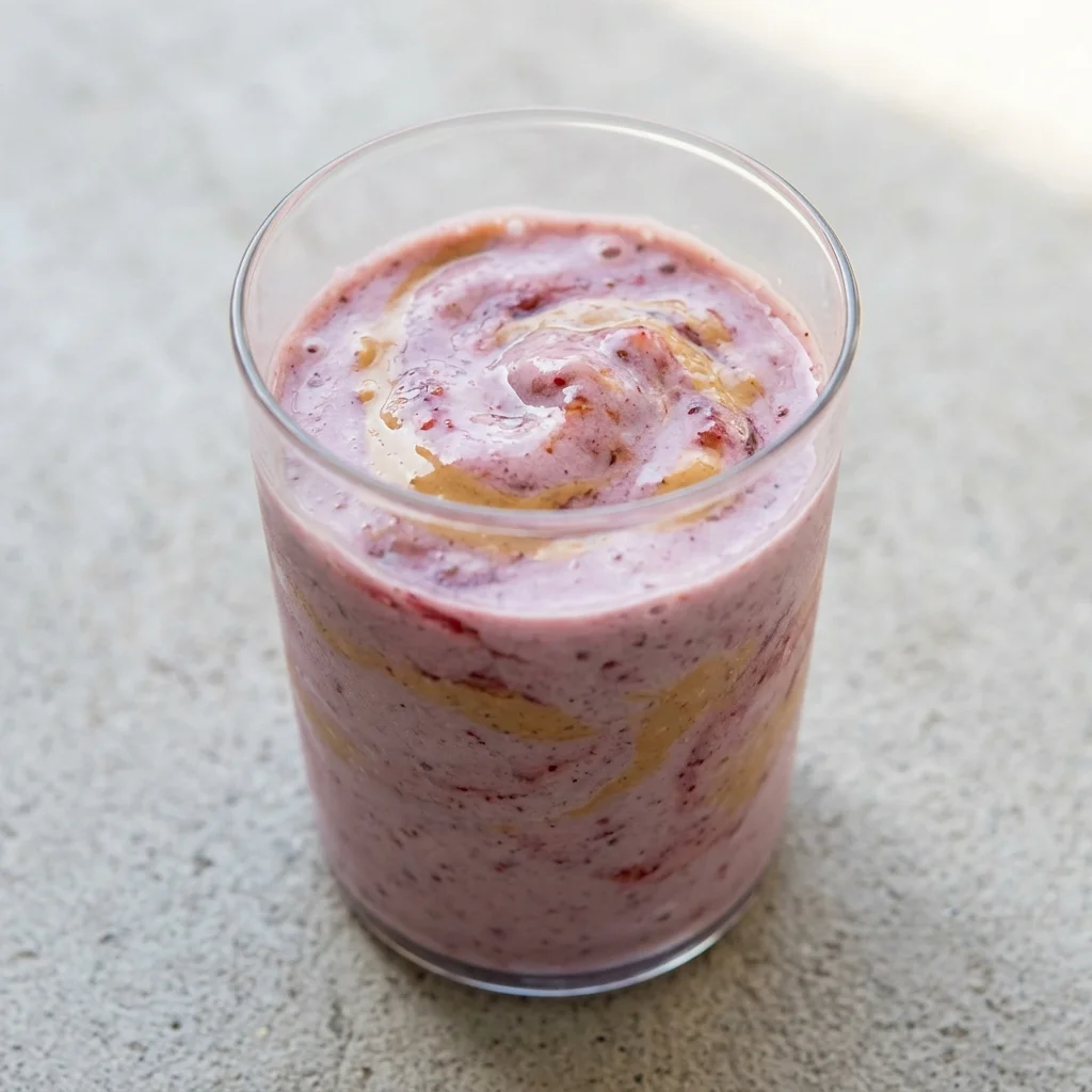 Vegan PB&J Smoothie