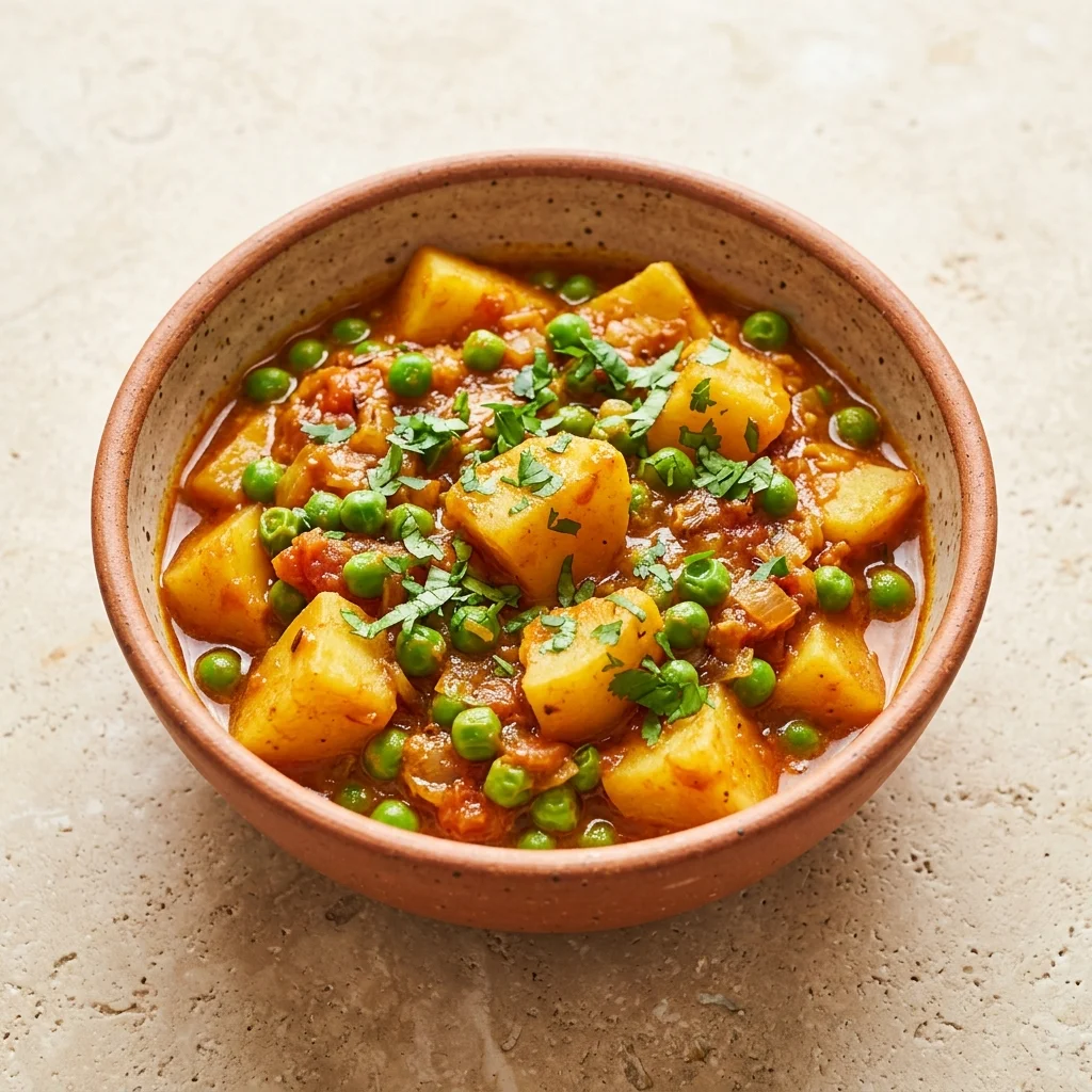 Vegan Aloo Matar