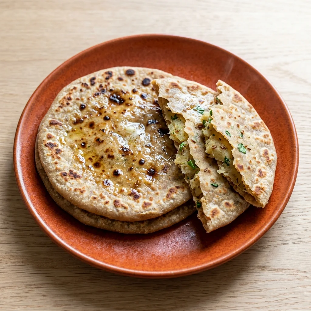 Vegan Aloo Paratha