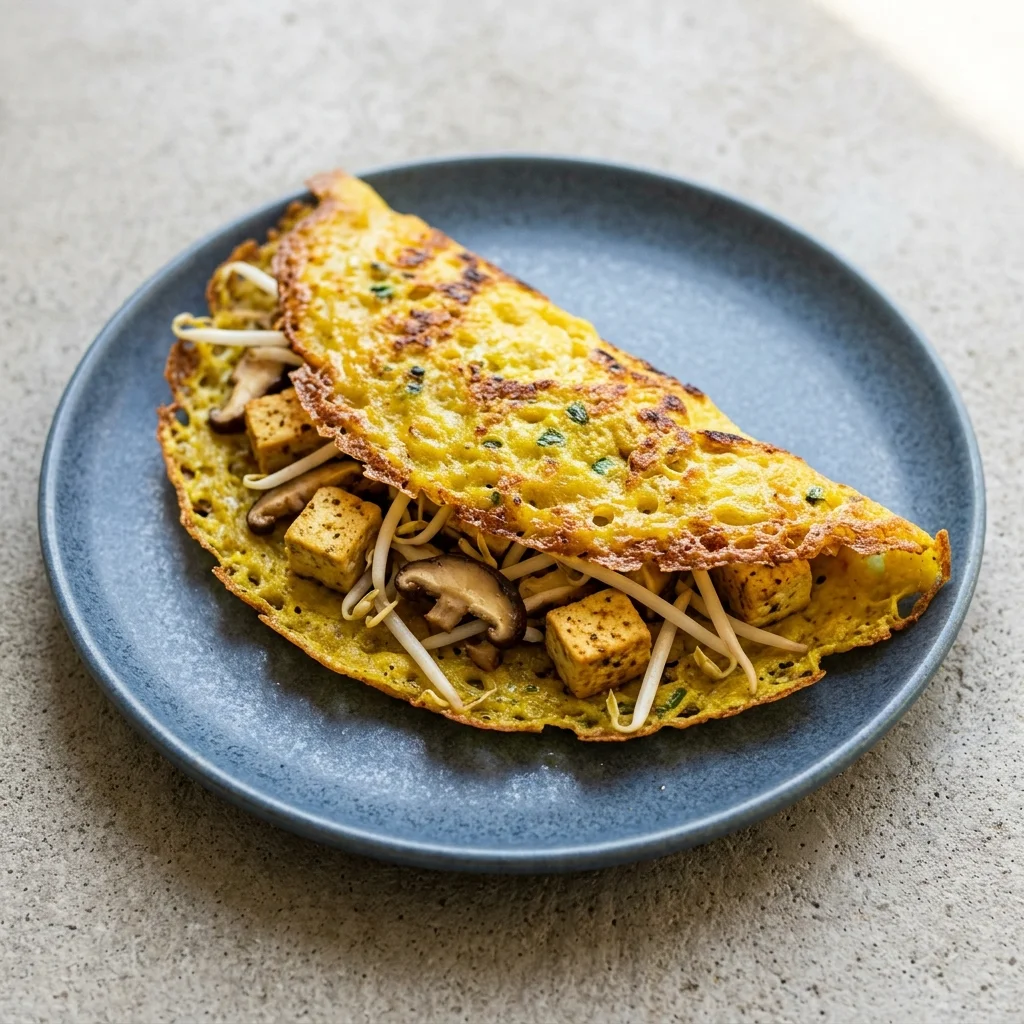 Vegan Bánh Xèo (Vietnamese Sizzling Pancakes)