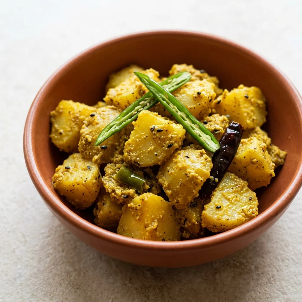 Vegan Bengali Aloo Posto