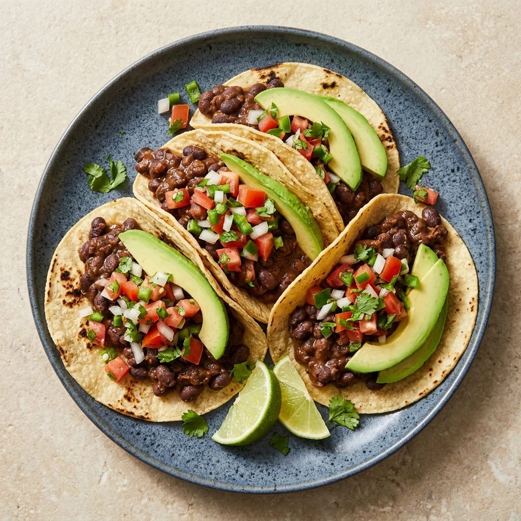 Vegan Black Bean Tacos