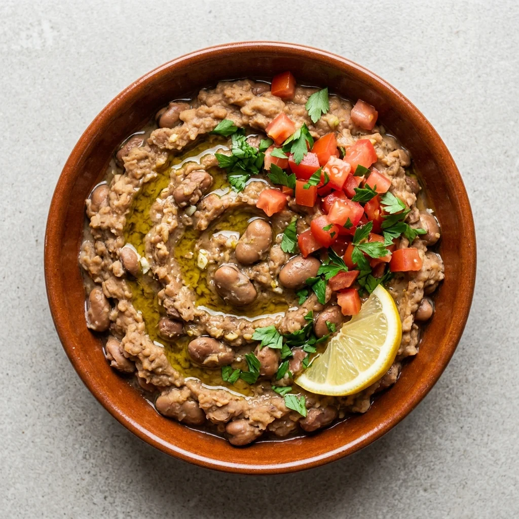Vegan Egyptian Ful Medames