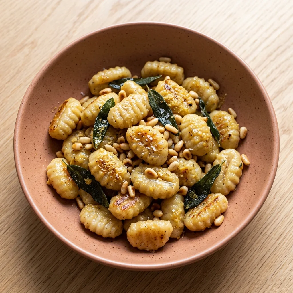 Vegan Gnocchi with Sage Brown Butter