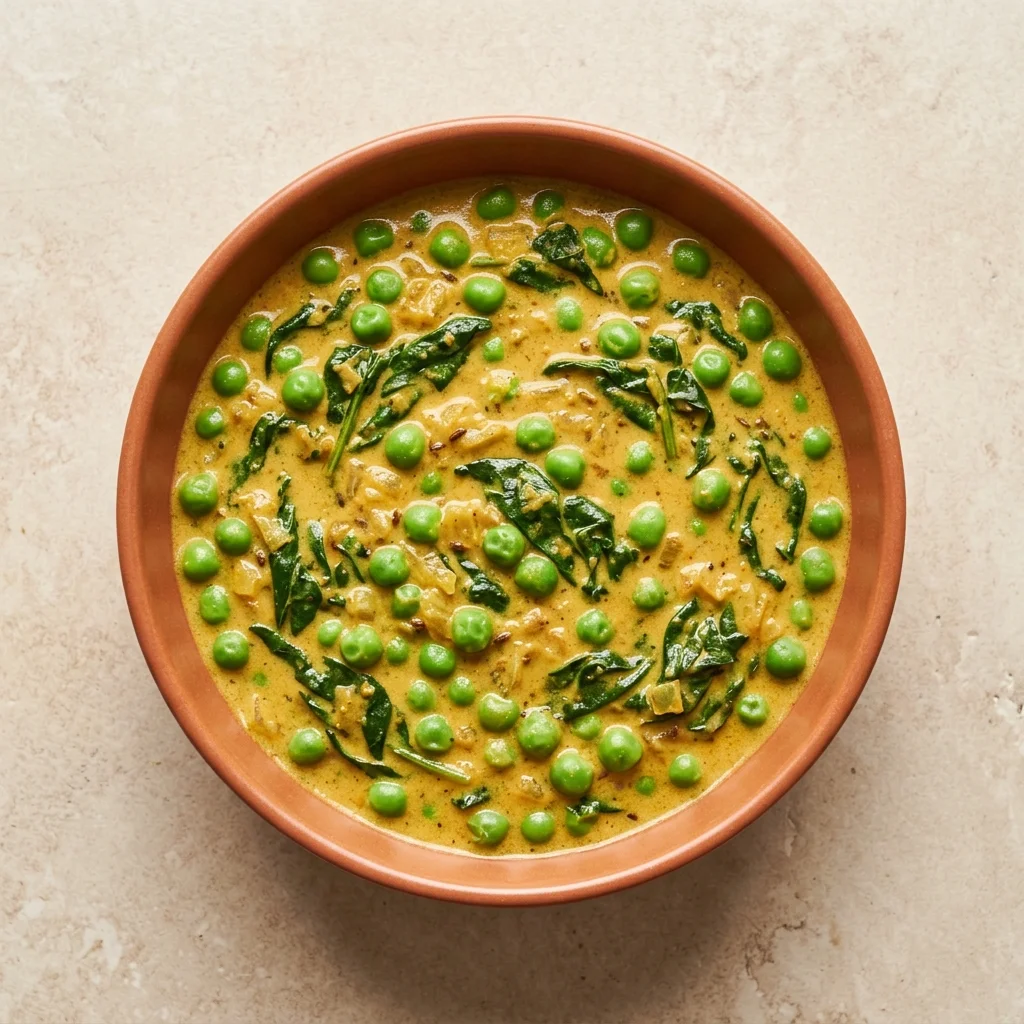Vegan Methi Malai Matar