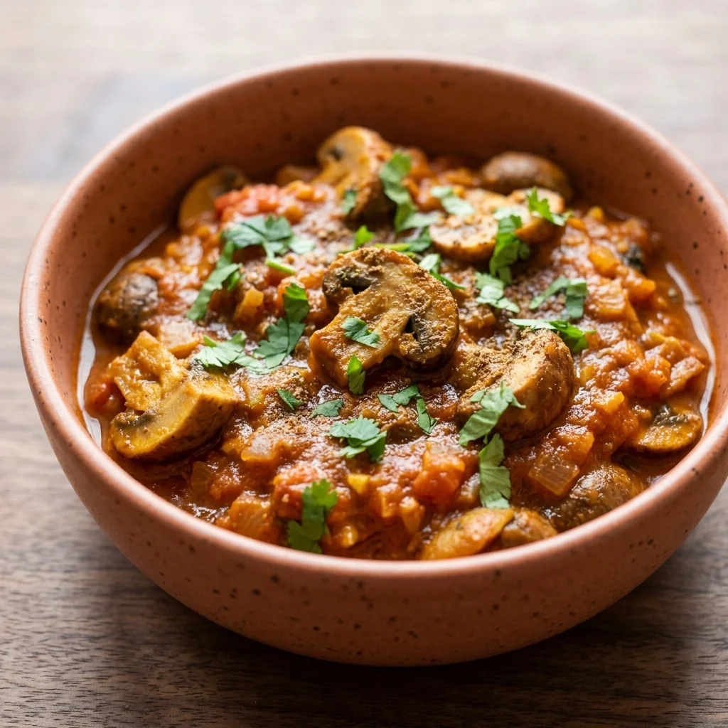 Vegan Mushroom Masala
