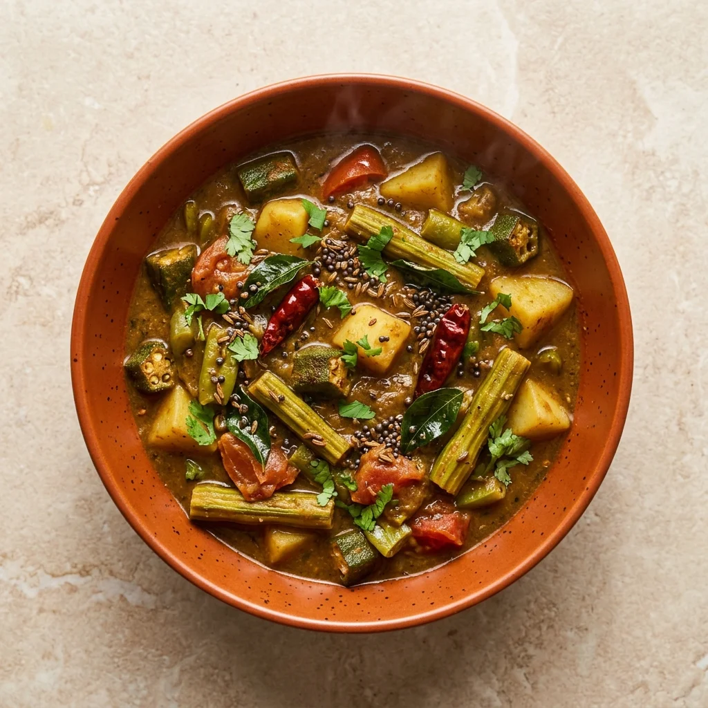 Vegan Sindhi Kadhi