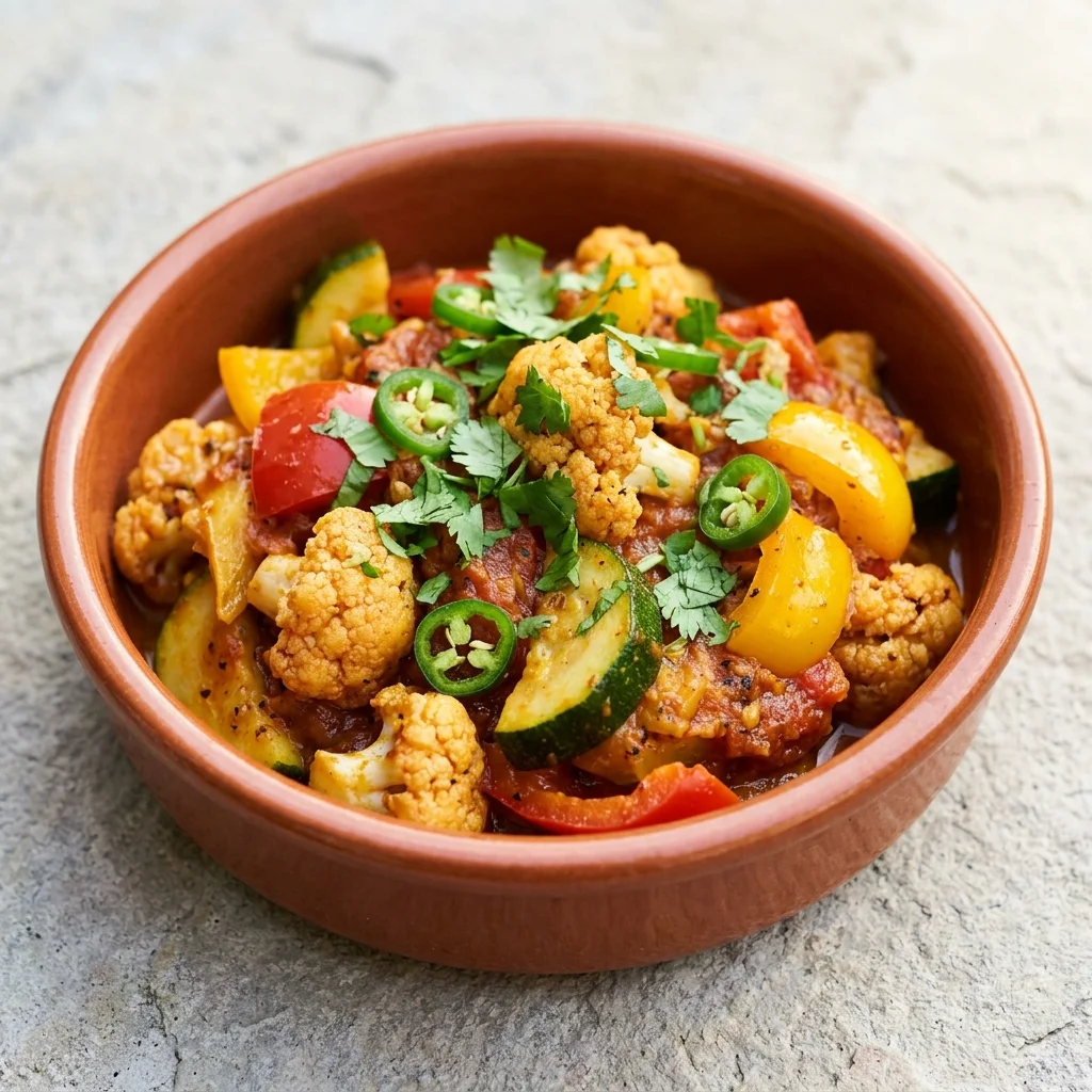 Vegan Vegetable Jalfrezi