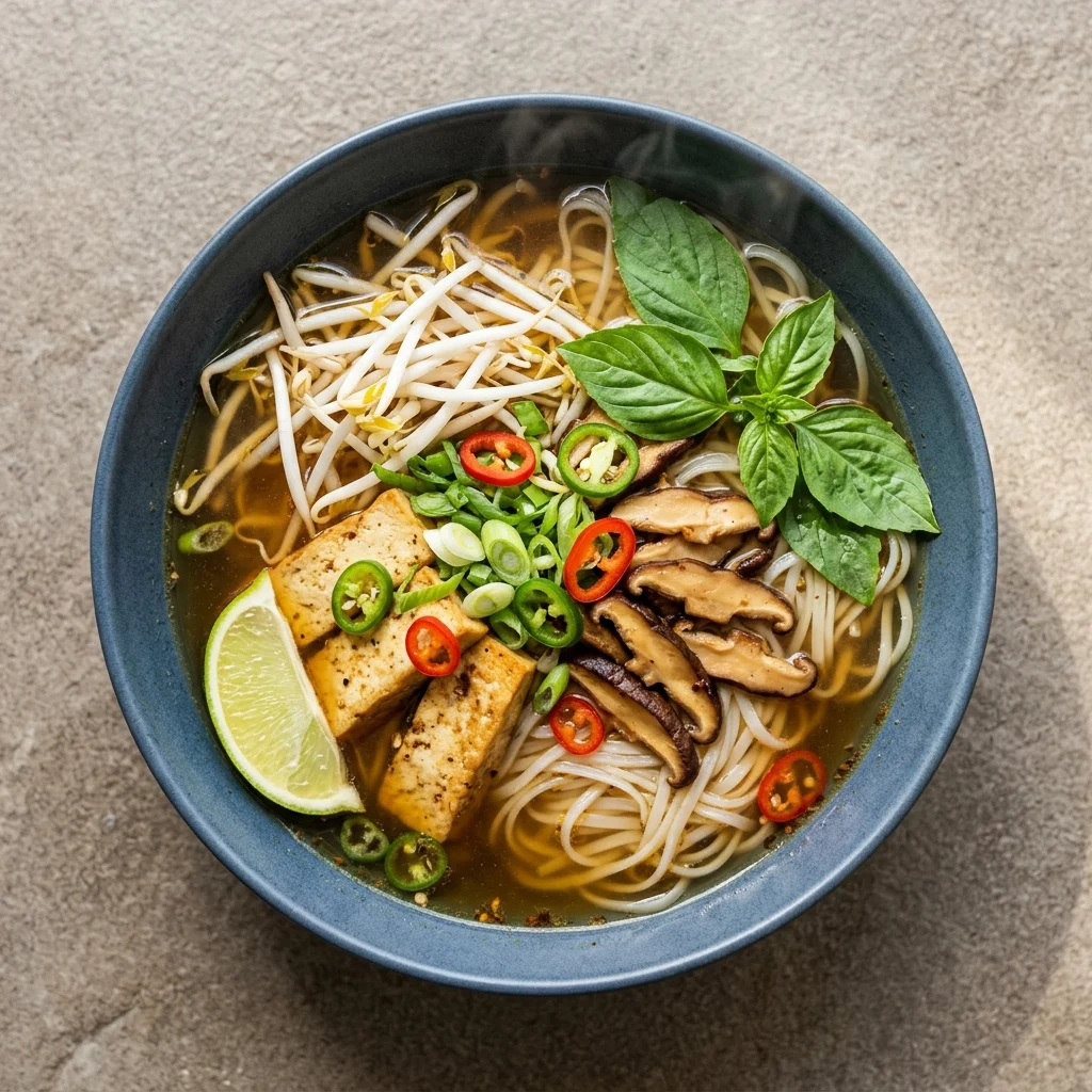Vegan Vietnamese Pho Chay