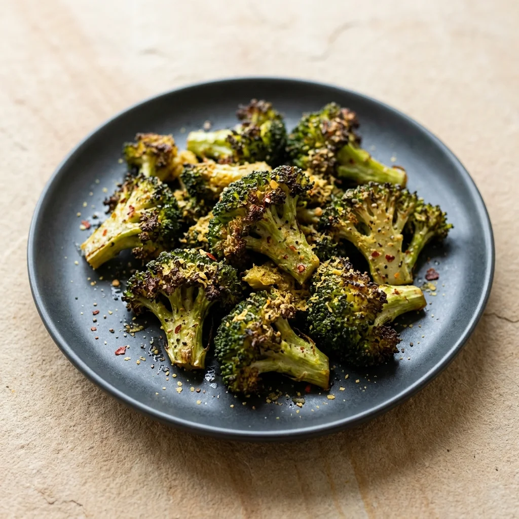 Vegan Roasted Broccoli