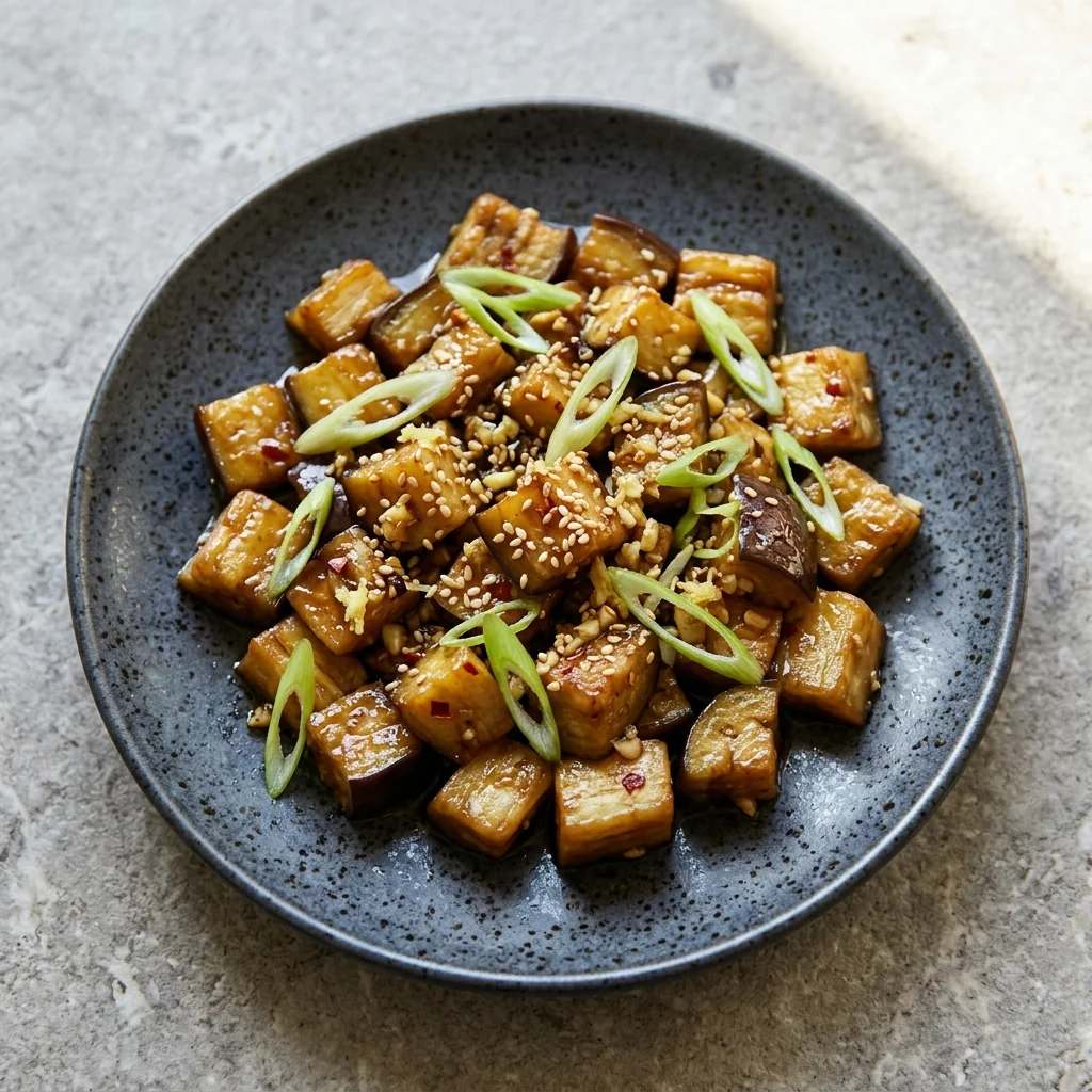 Vegan Sautéed Eggplant