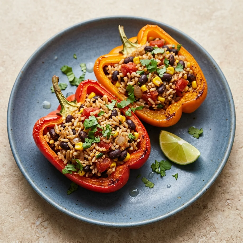 Vegan Stuffed Bell Peppers
