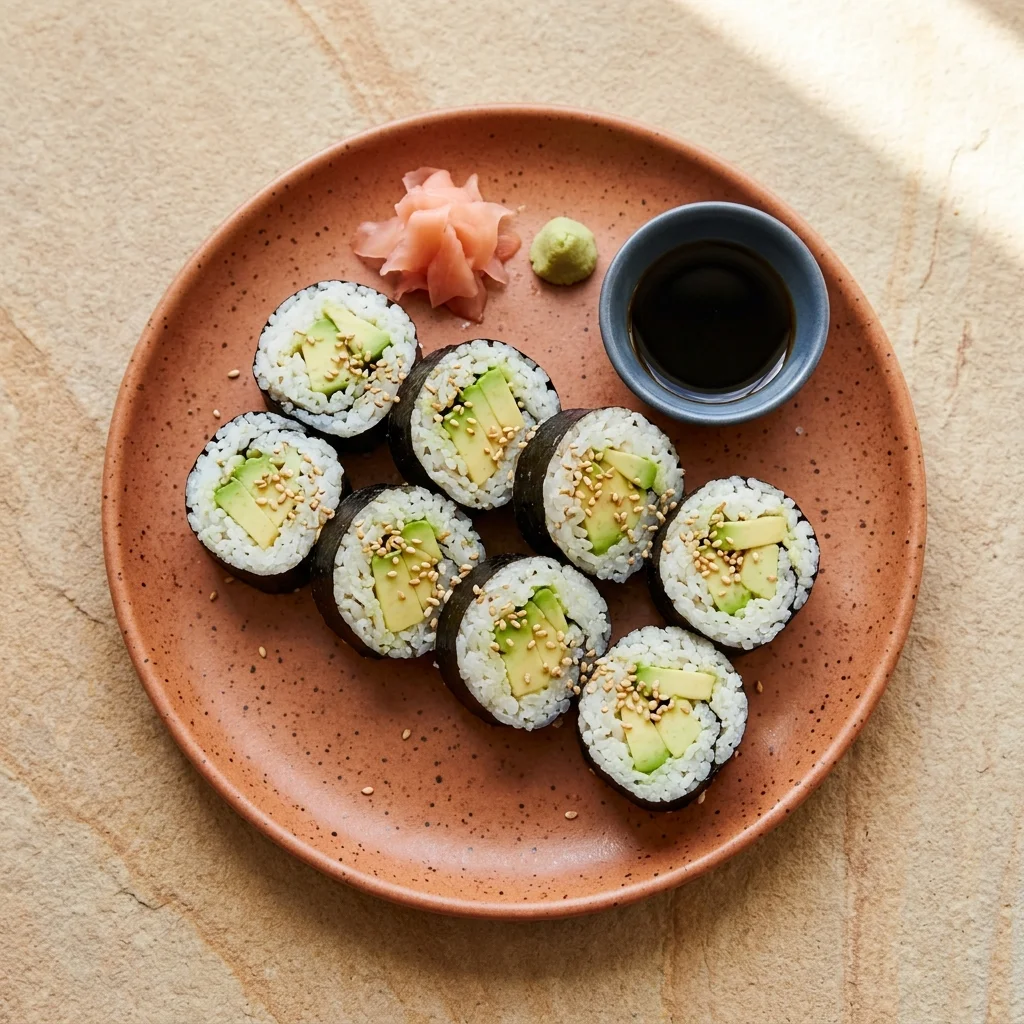 Vegan Avocado Roll