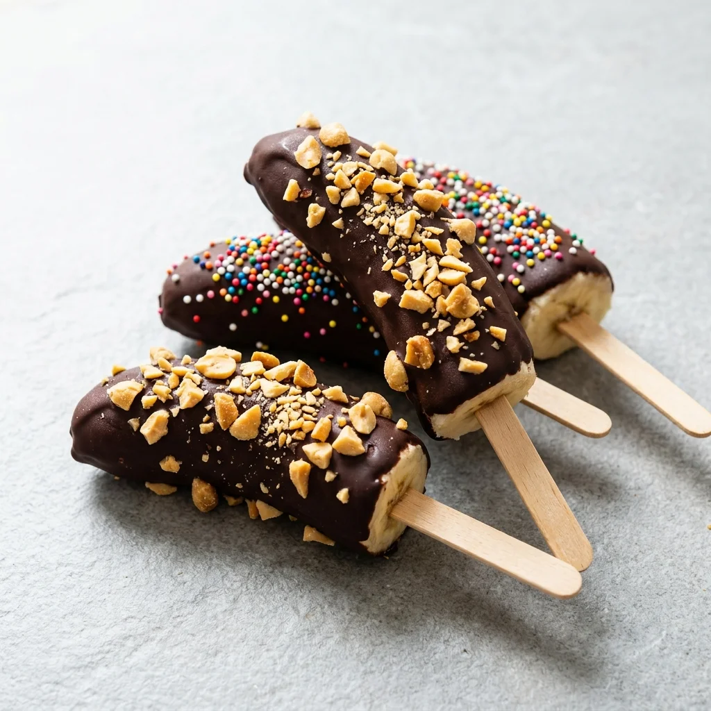 Vegan Chocolate Covered Bananas