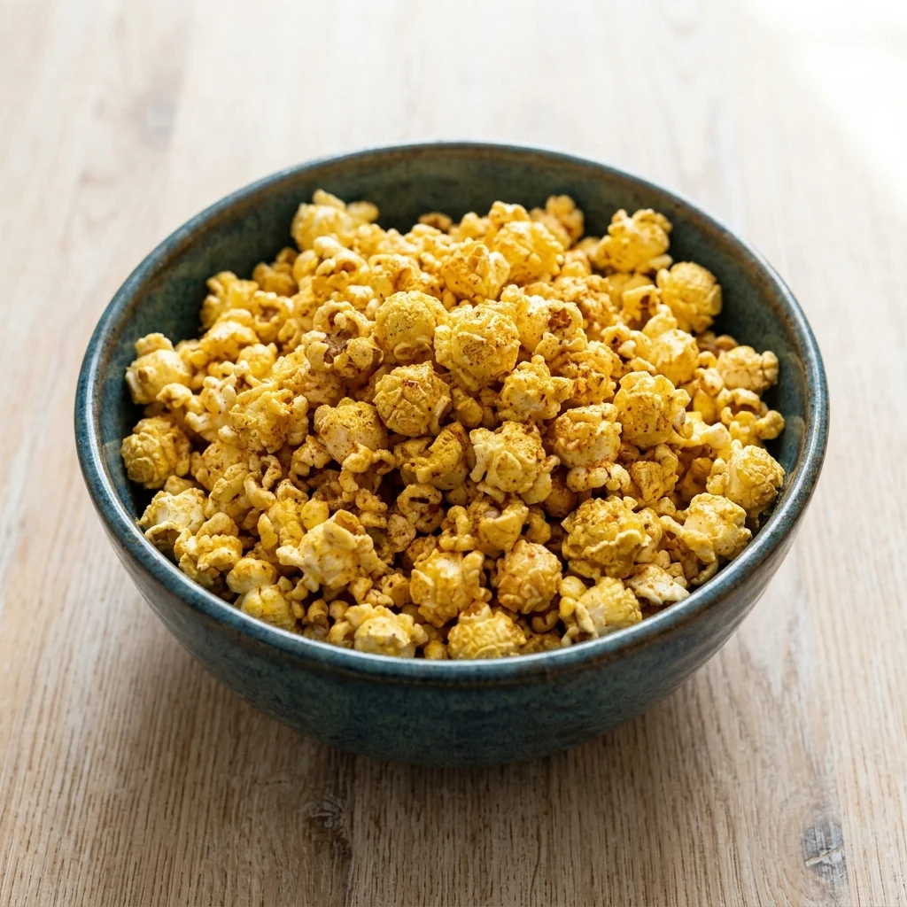 Vegan Olive Oil Popcorn