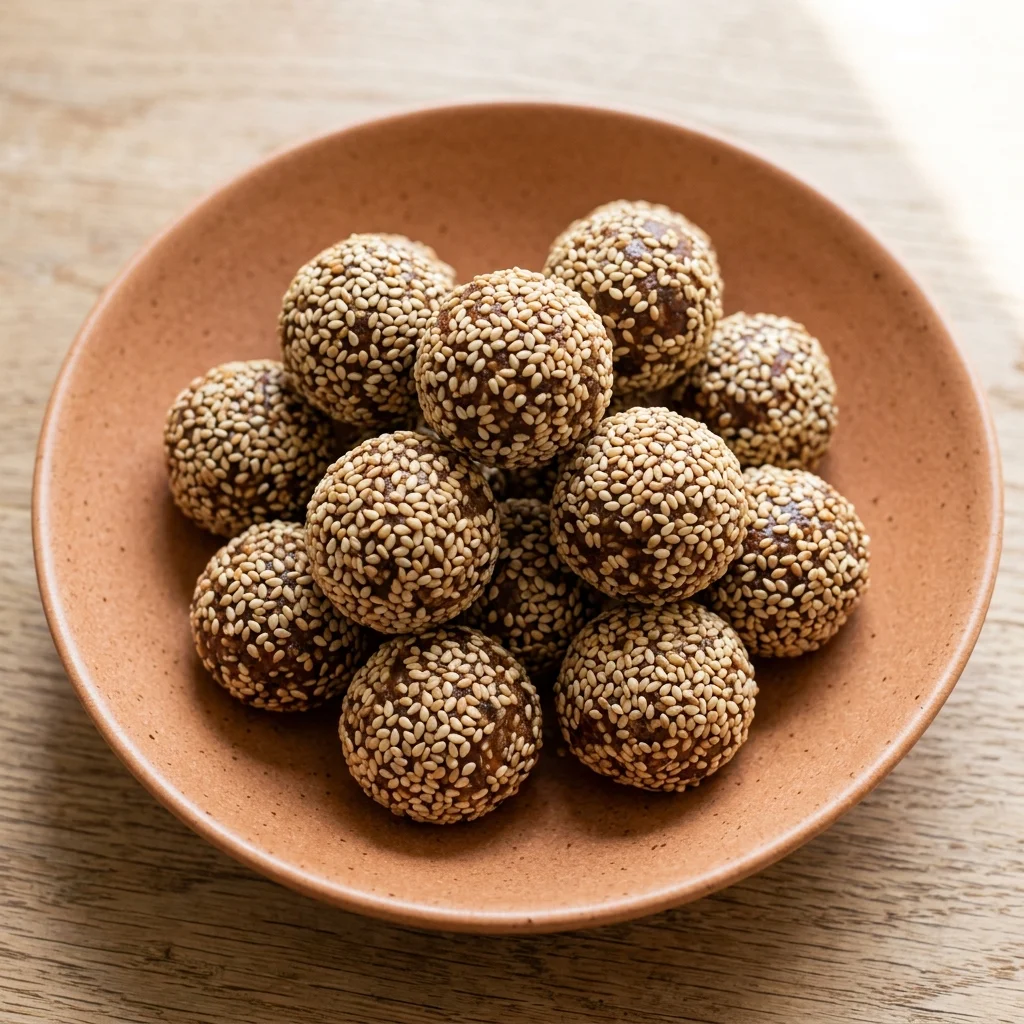 Vegan Tahini Date Bites