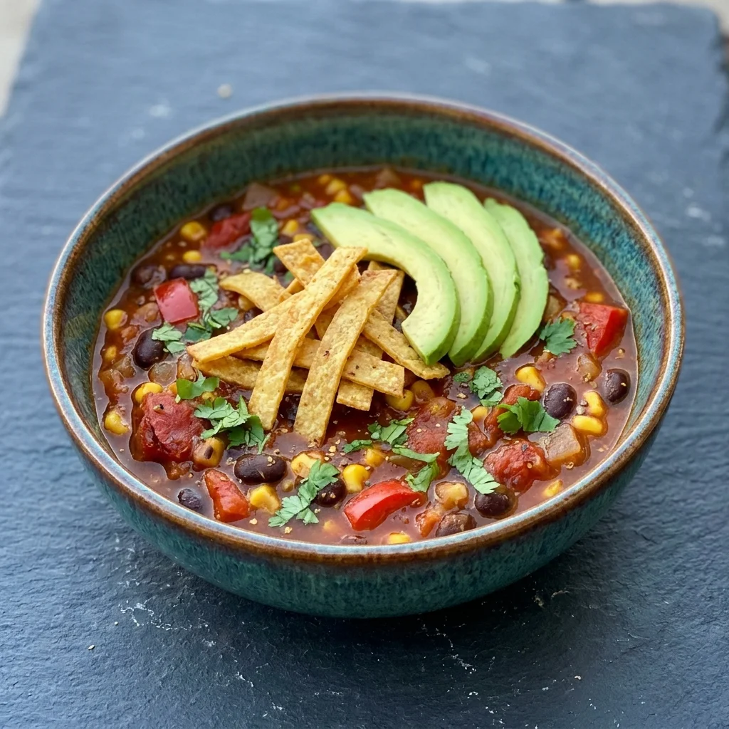 Vegan Enchilada Soup