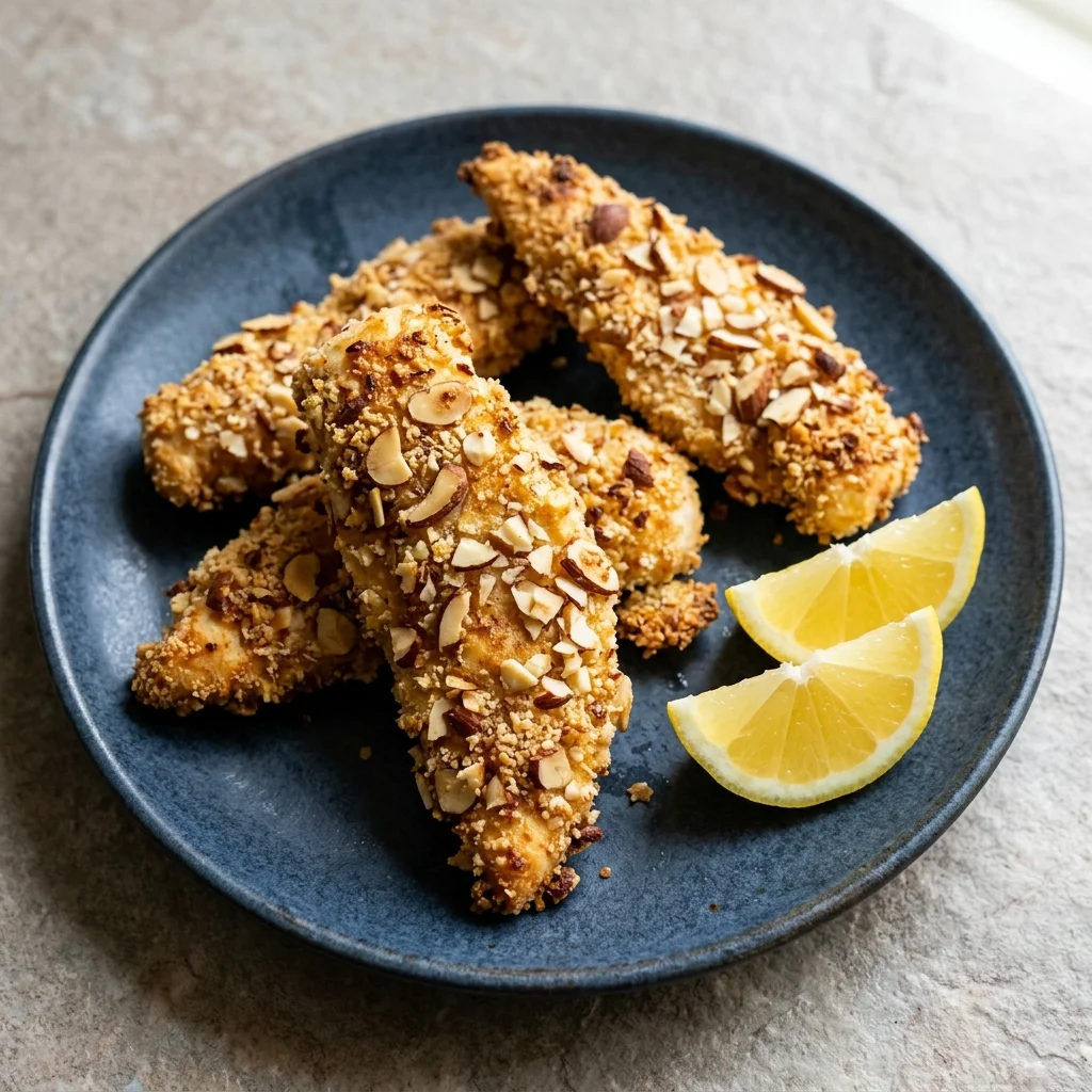 Almond-Crusted Chicken Strips