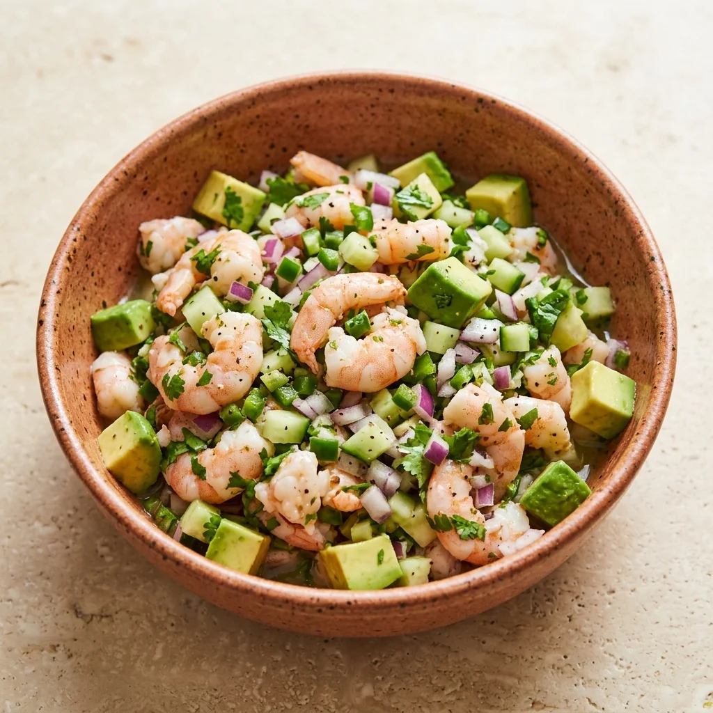 Shrimp Ceviche with Avocado