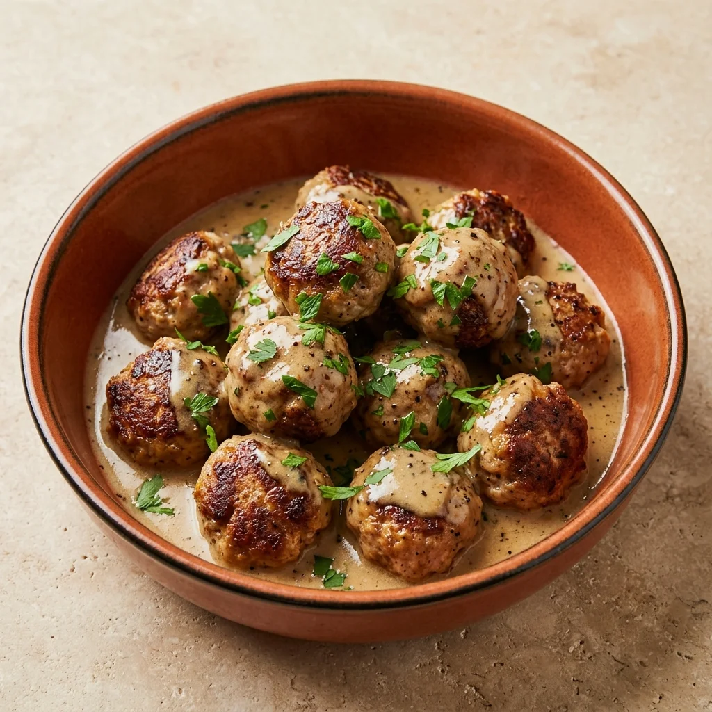 Swedish-Style Turkey Meatballs