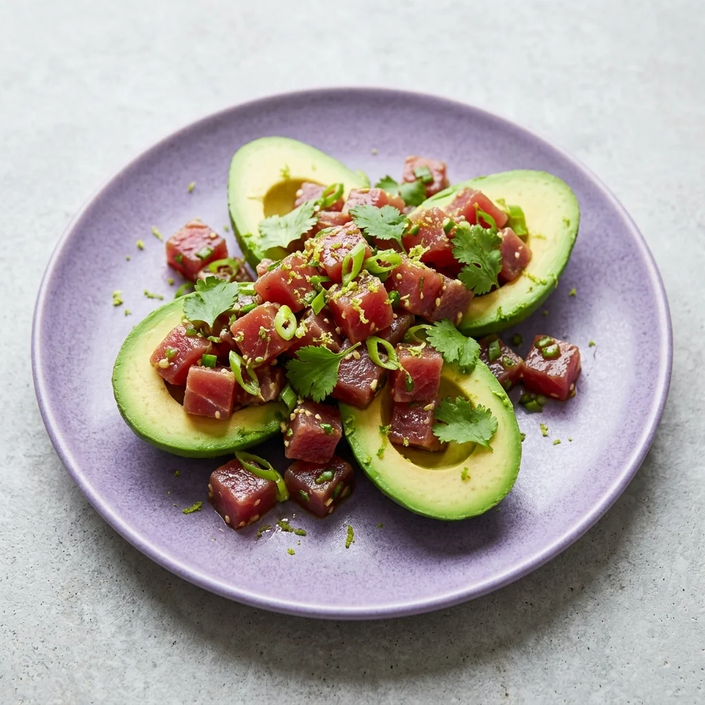 Tuna Tartare with Avocado and Citrus
