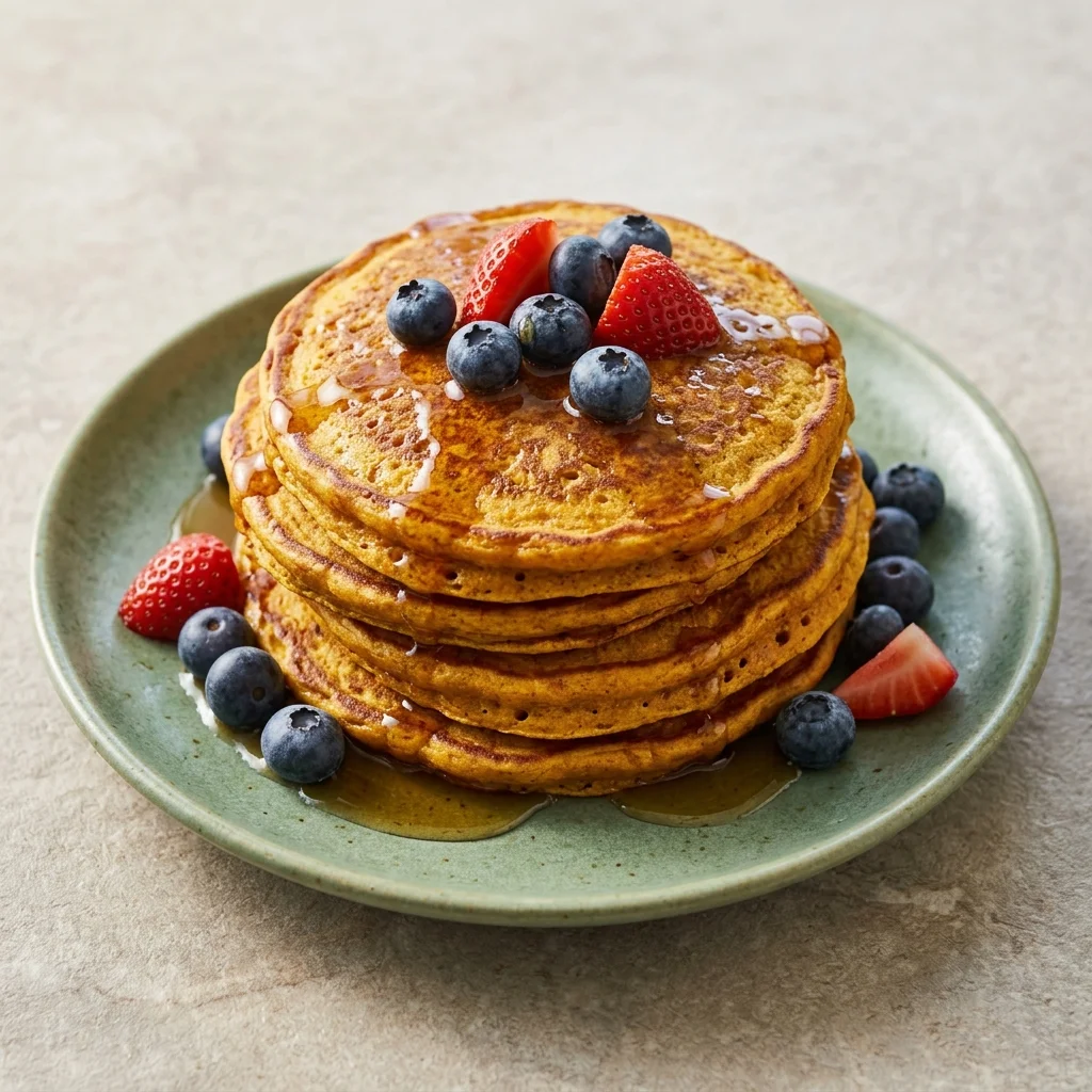 Spiced Pumpkin Pancakes