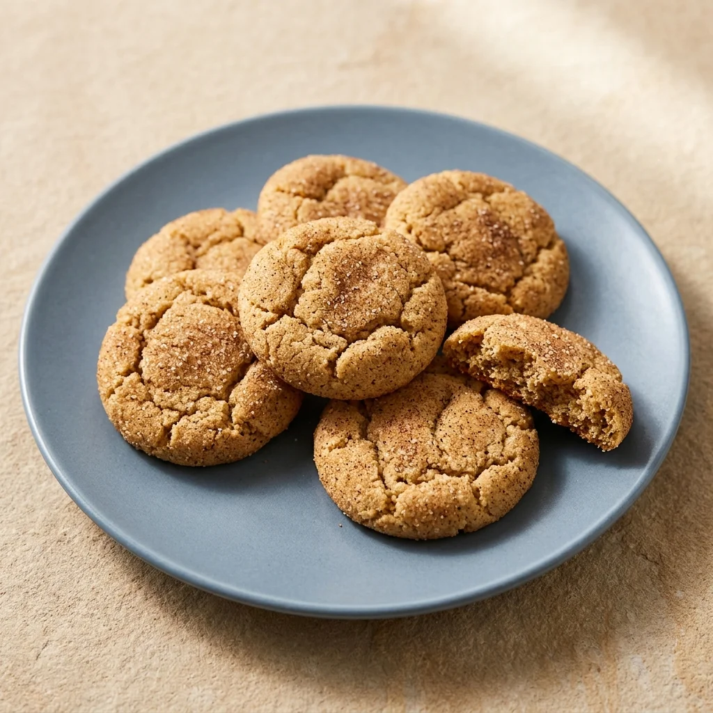Almond Flour Snickerdoodle Cookies