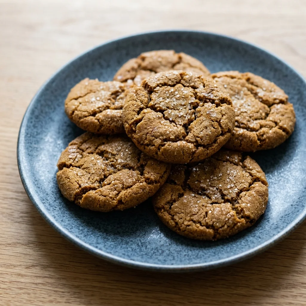 Soft Ginger Molasses Cookies