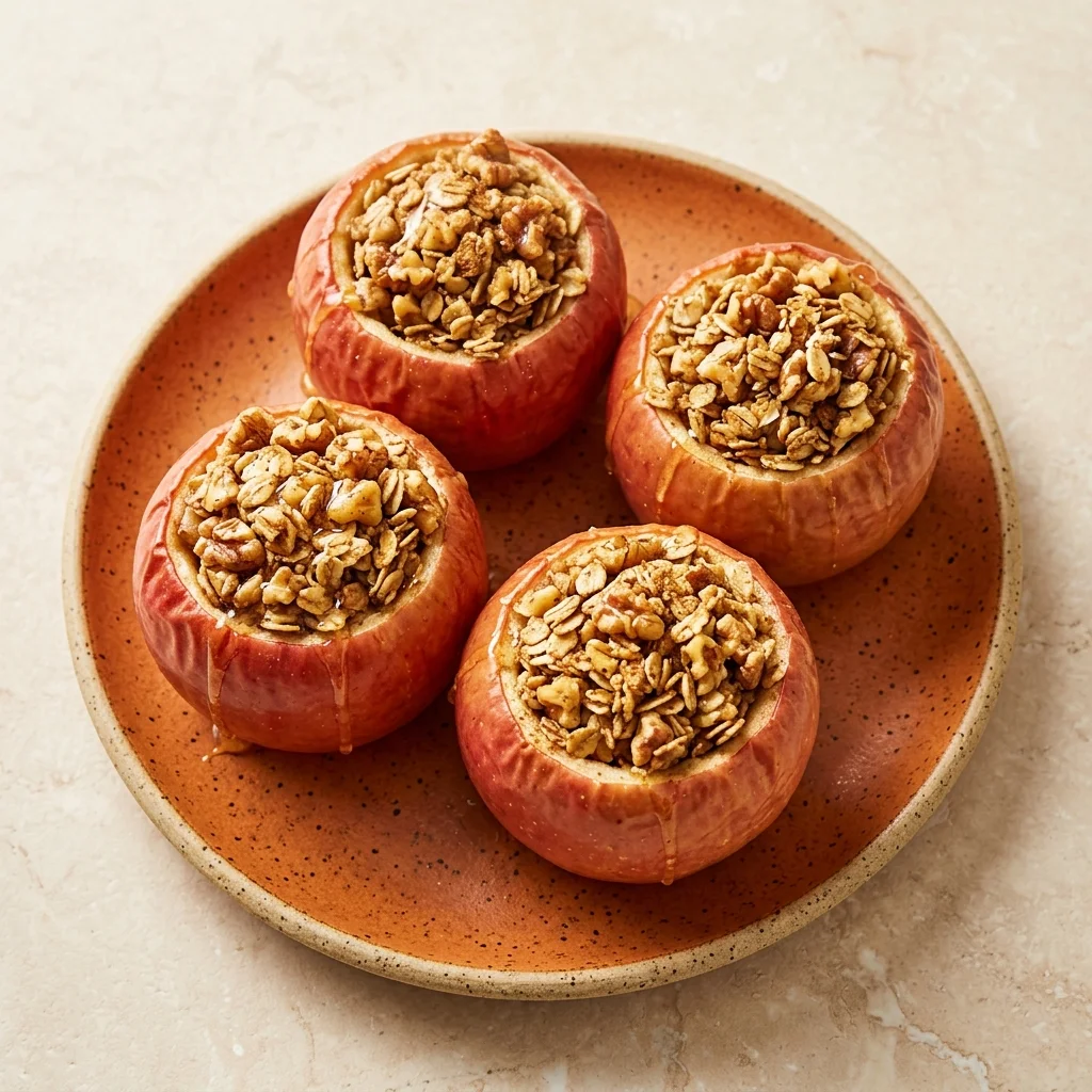 Cinnamon-Walnut Baked Apples