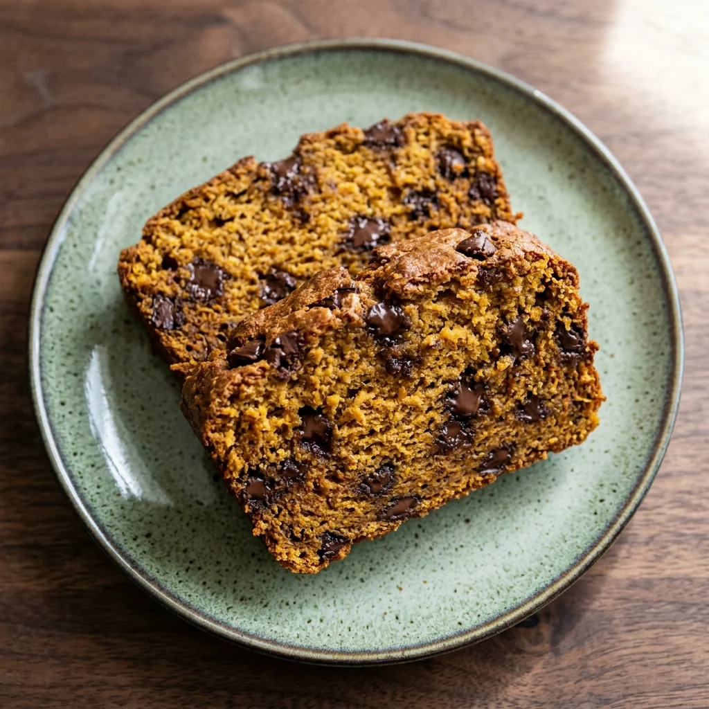 Pumpkin Chocolate Chip Bread