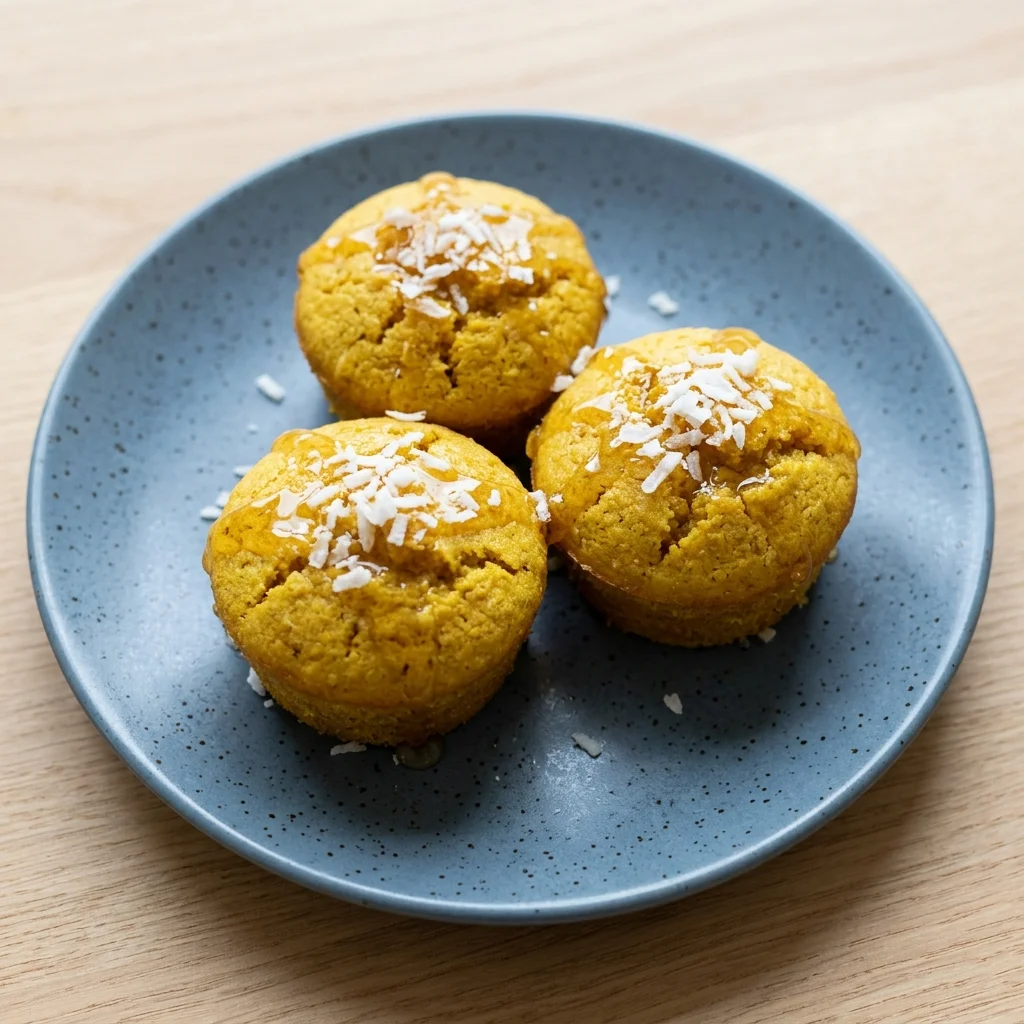 Turmeric Golden Mini Cakes