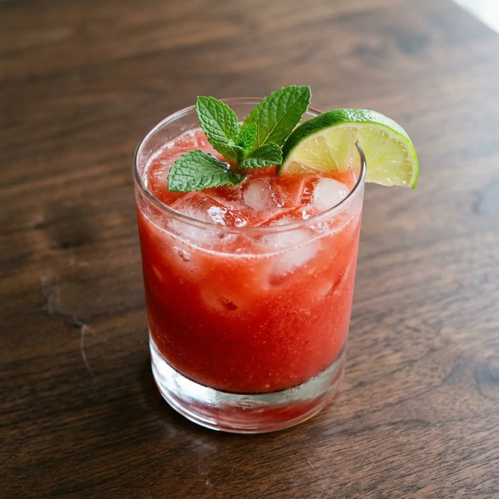 Watermelon Mint Agua Fresca