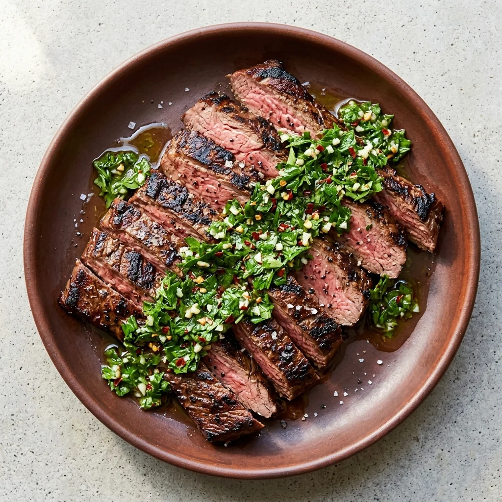 Argentinian Steak with Chimichurri