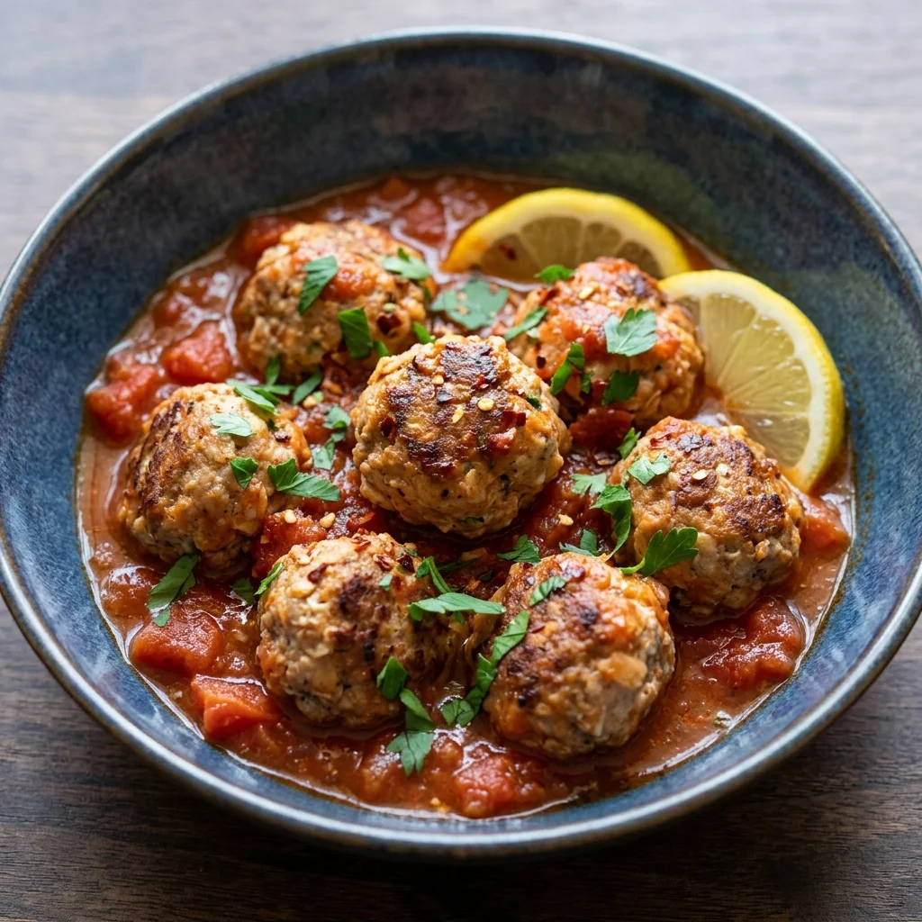 Greek Turkey Meatballs