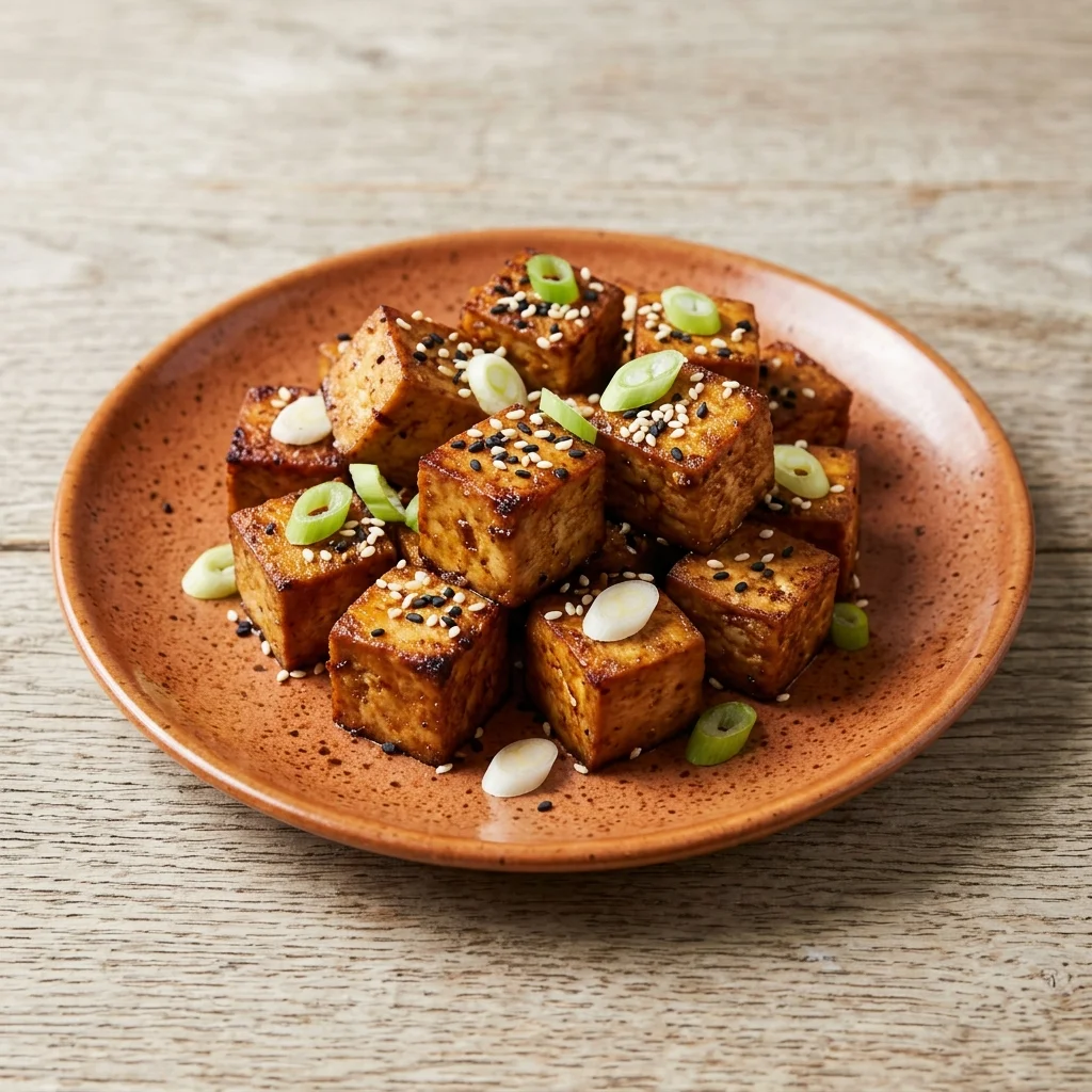 Sesame Ginger Baked Tofu