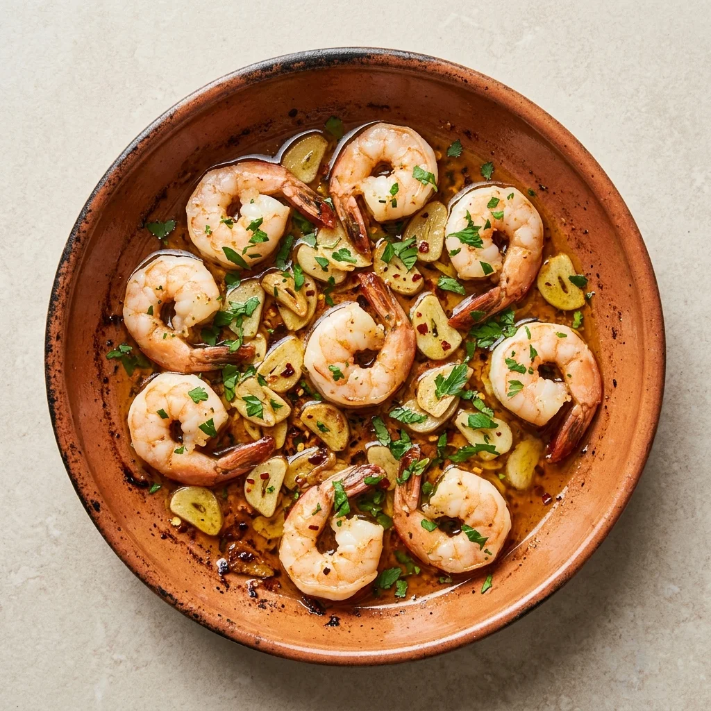 Spanish Garlic Shrimp (Gambas al Ajillo)
