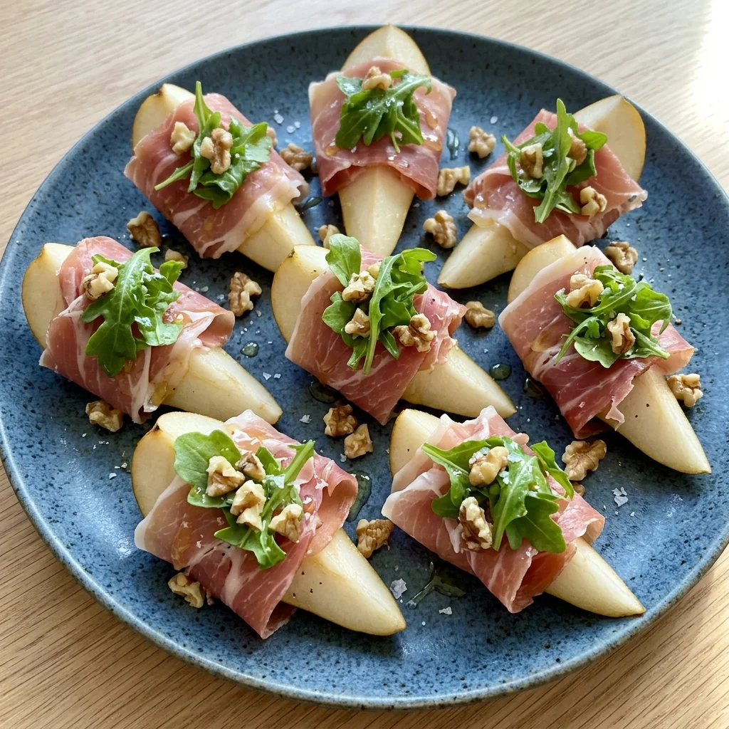 Pear and Prosciutto Bites