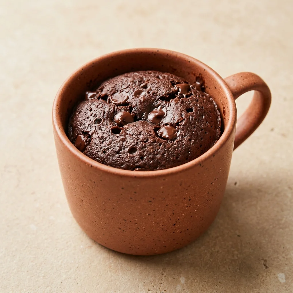 Dark Chocolate Protein Mug Cake