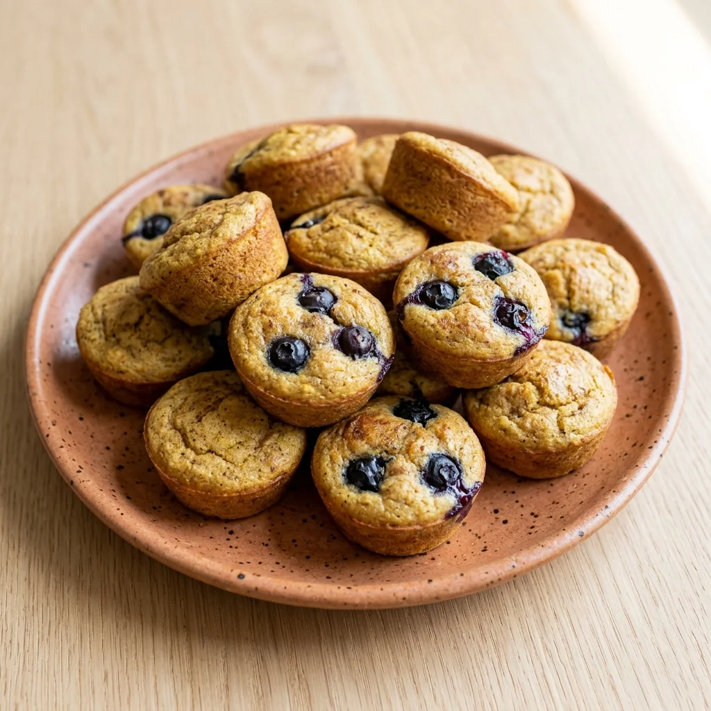 Almond Flour Protein Pancake Bites