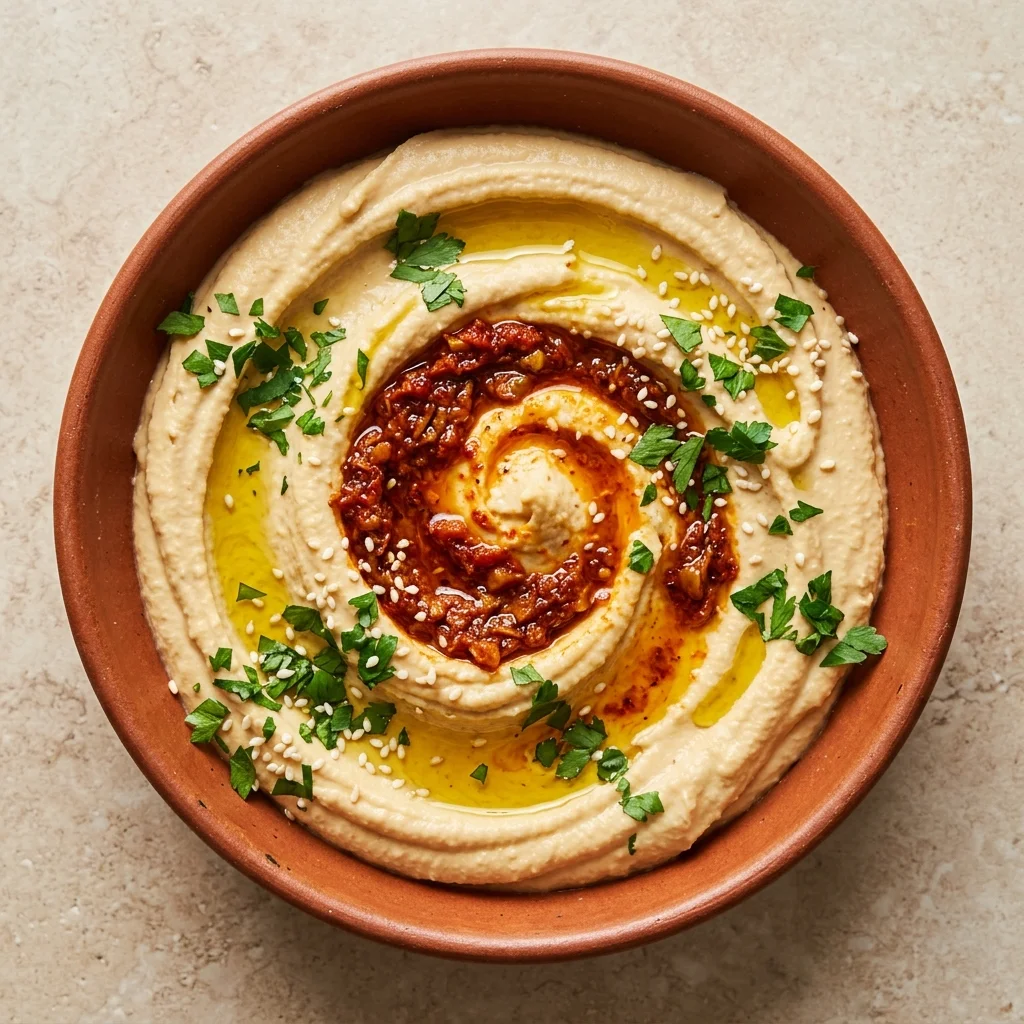 Spicy Harissa Hummus
