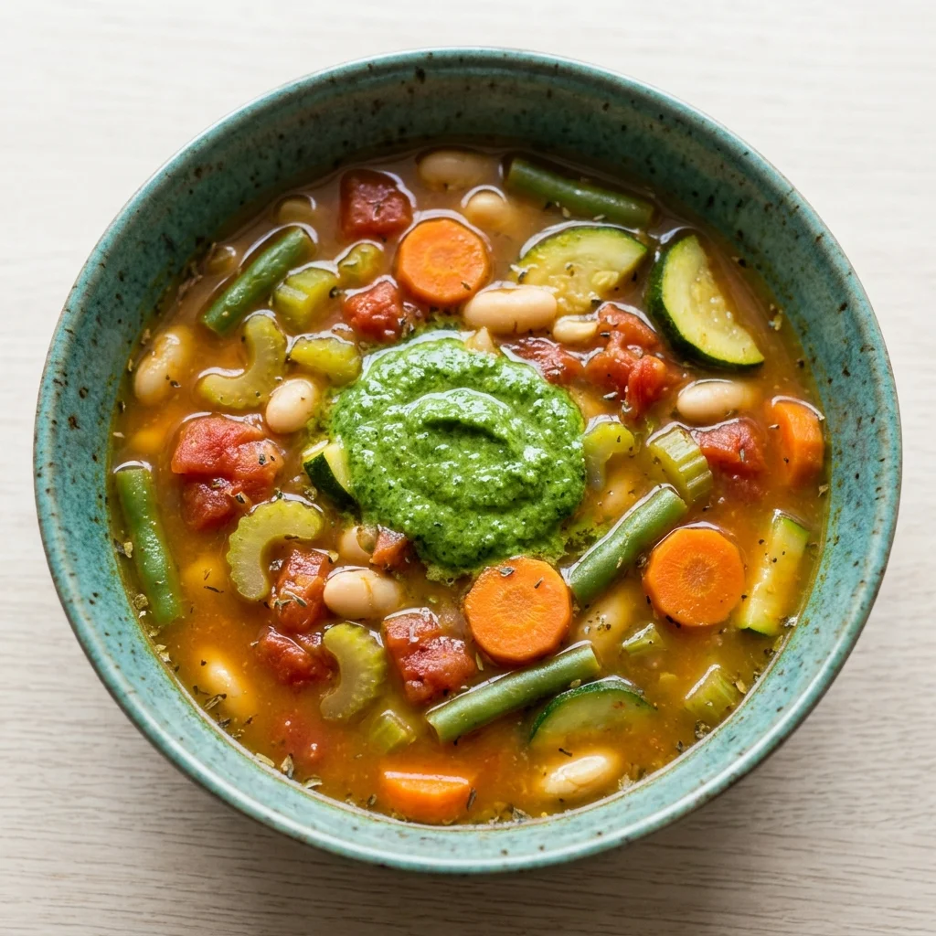 Provençal Vegetable Soup with Pistou