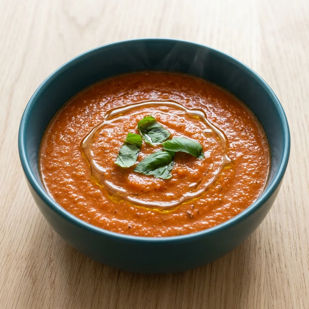 Roasted Tomato & Red Pepper Soup