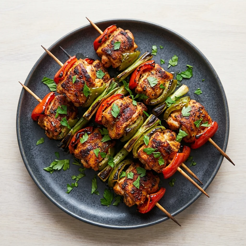Cajun Chicken Skewers