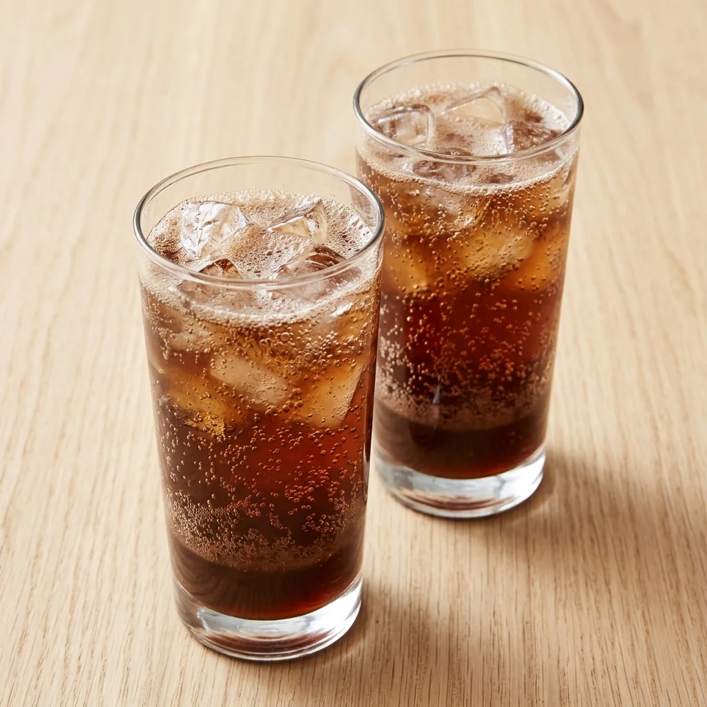 Chocolate Vanilla Sparkling Cooler