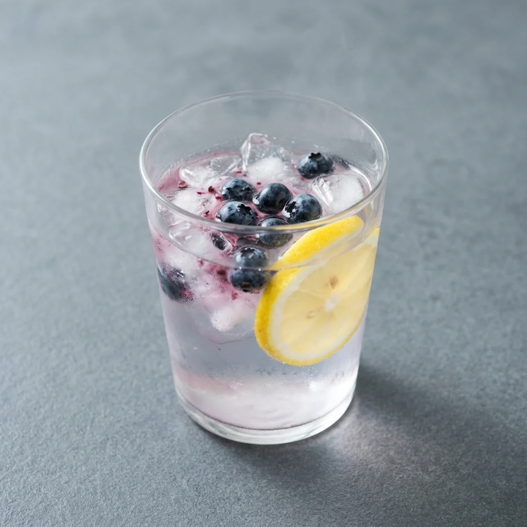 Blueberry Lemon Infused Water