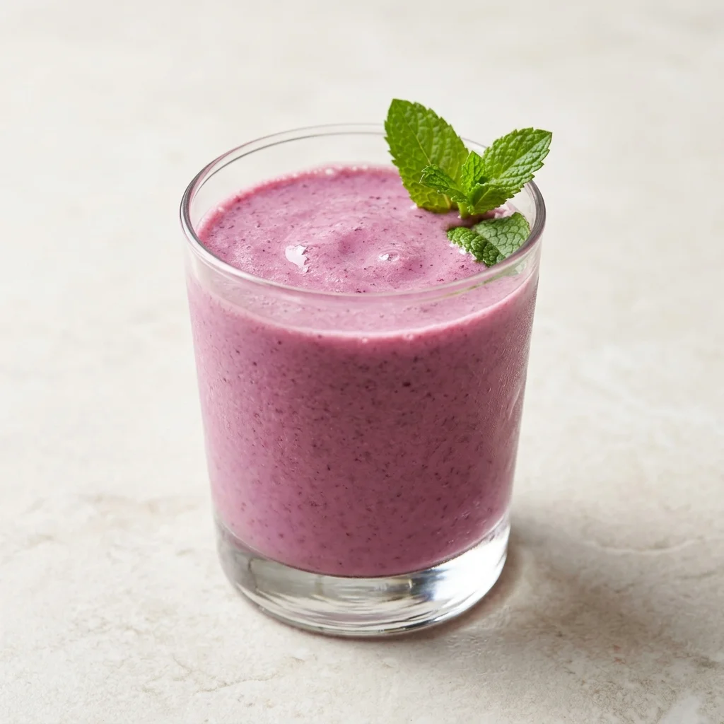 Grape Mint Smoothie