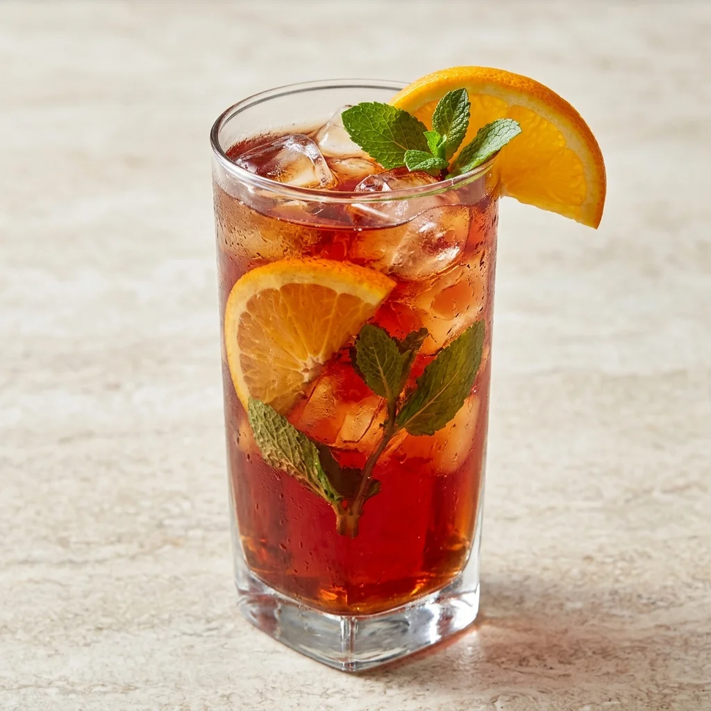 Cranberry Orange Iced Tea
