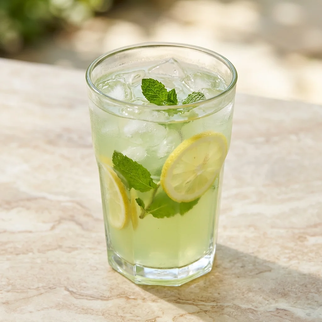 Chilled Cucumber Mint Lemonade